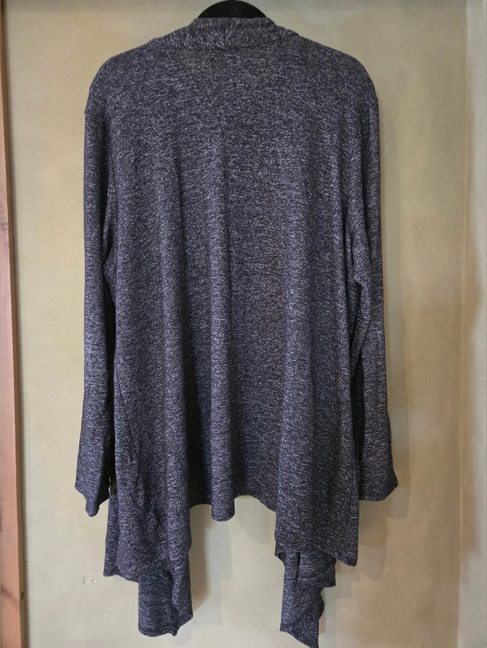 Anthropologie Philosophy | Heather Charcoal Open Front Cardigan, Size 3XL - Picture 3 of 7